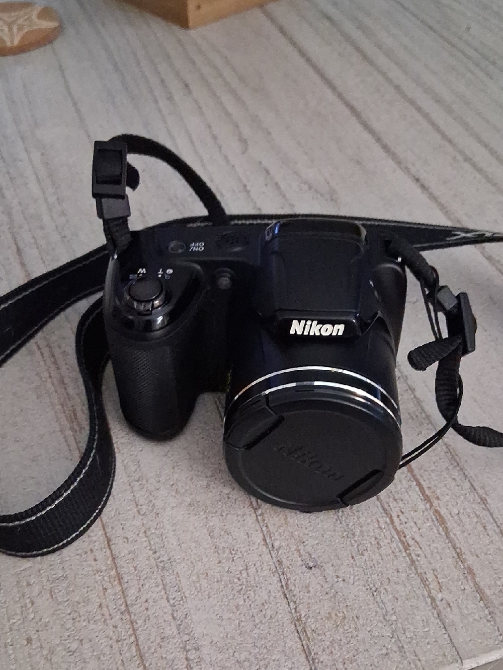 Nikon Black Coolpix  Digital Camera with Wrist Strap See All Pics For Details